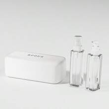 1pc Refillable Bottle Set, Travel-Friendly Portable Mini Atomizer Spray Bottles, Fine Mist Spray Bottles & Leak-Proof Containers For Decanting Perfume, Lotion, Eye Cream, And More - White - View 4