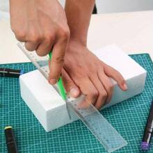 1/2/3/5/6/10pcs, DIY Polystyrene Craft Foam Blocks - Durable Engraving And Floral Arrangement Foam For School Projects And Center Decorations - Art & Handmade Materials