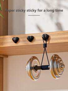 2pcs Heart-Shaped Cable Organizers, Phone Charging Cable Clips, Wire Winders, Self-Adhesive Cable Holders, Suitable For Desk, Bedside Cabinets, Walls, Cars And Office