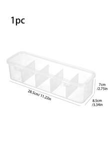 1 件儿童发饰收纳盒，珠宝收纳盒，多功能 5 格假发、发带、发夹、发带、配饰收纳盒