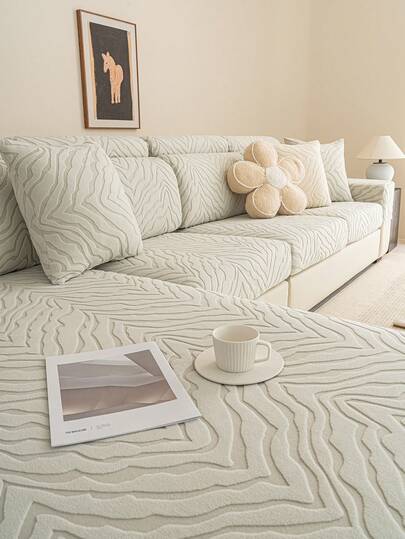 1 chiếc Vỏ bọc ghế sofa Jacquard họa tiết núi phong cách cổ điển thời trang, Vỏ đệm ghế sofa co giãn vừa vặn, Vỏ bọc ghế sofa chống trượt đơn giản và hiện đại, Thích hợp cho ghế sofa chữ L và ghế sofa 1/2/3/4 chỗ ngồi, Hoàn hảo cho phòng ngủ, phòng khách, văn phòng, trang trí nhà cửa, Thích hợp cho mọi mùa.