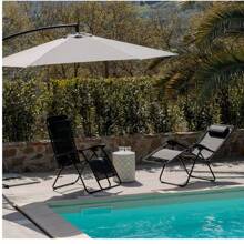 2 Sillas tumbona Silla Reclinable de Gravedad Cero 2 unidades para Jardín, Terraza, Piscina, Playa y Balcón – Tumbona Plegable Ergonómica con Respaldo Ajustable hasta 165° y Sistema de Bloqueo – Estructura de Acero Resistente con Capacidad de Carga de 120 kg – Tejido Transpirable para Máximo Confort – Silla de Descanso Portátil y Ligera con Reposacabezas Desmontable y Protección Antideslizante para Uso en Exteriores