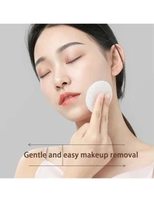 900/450/300/150/75/38 Pcs Oval Cleaning Pads, Suitable For Face Use, High-Quality Makeup Remover Pads, Hypoallergenic Lint-Free Rounds, Fit For All Skin Types, Disposable Beauty Wet Wipes, Non-Woven Facial Cleansing Wipes