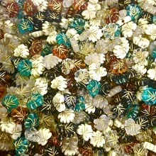 30pcs  Retro  Gold  Maple  Leaf Beaded  DIY  Necklace  And  Bracelet  Kit-Versatile  And  Stylish  Jewelry Making Supplies - Maple Leaf - View 4