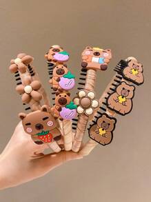 1/2pcs Girls Colorful Cute Kawaii Hairband - Multicolor - View 1