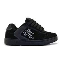 QIX Chorão B-Side Suede Streetwear Skate Original Sneakers - 黑色 - 查看 1