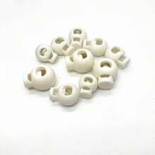 10 à 60 pièces de boucles mixtes de couleurs : nez de cochon, boucle de champignon, boucle à ressort, boucle de cordon de téléphone, boucle réglable, boucle de lacet mou, boucle antidérapante