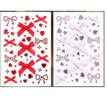 0.5-1 Pc Butterfly Jewelry Sticker, Diamond Crystal Makeup Face Eye Decor Nail Art Sticker