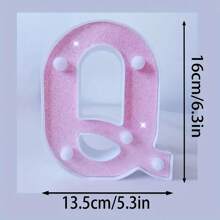 1 Đèn ngủ chữ LED 26 chữ cái tiếng Anh màu trắng hồng dùng trong Giáng sinh, Đèn Giáng sinh cho đám cưới và sinh nhật, Đèn chữ chạy bằng pin, Đèn ngủ chữ trang trí nhà cửa, Thích hợp cho tiệc sinh nhật Giáng sinh, Quà tặng cho người lớn, Lễ kỷ niệm, Ngày của Mẹ, Ngày của Cha và các hoạt động gia đình khác và Trang trí tiệc tùng, Trang trí tường, Món quà tuyệt vời nhất cho Ngày lễ tình nhân và cũng là lựa chọn tuyệt vời để tặng cho gia đình, bạn bè và đồng nghiệp - Màu vàng - Xem 30