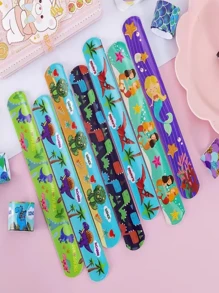 5/10/20 Stücke Dinosaurier Armband - bunte Armbänder für junge Leute, geeignet für Partys, Klassenraum-Belohnungen und Geburtstagsgeschenke