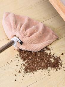 Home & Living, Household Cleaning & Personal Care, Cleaning Suppliers Accessories, Solid Colour Multi-Purpose Broom Cover, Floor Mop Cover, Reusable Mop Cover, Microfibre Absorbent Mop Rags, Home Cleaning Accessories, Slouchy Broom Cover Cloth, Soft Hair Absorbent Mop Broom Cloth, Wet & Dry Dusting Cover - Multicolor - View 4