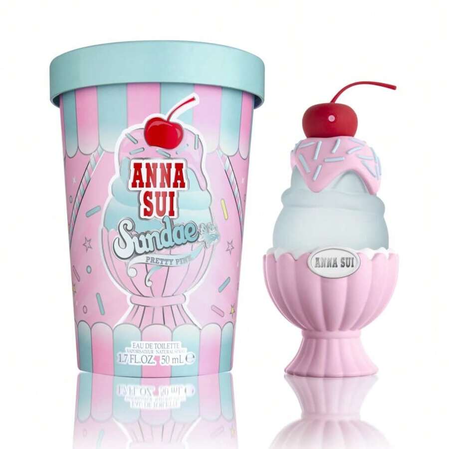 Anna Sui Sundae Pretty Pink Womens EDT 50ml Fragrance - Sweet - View 1