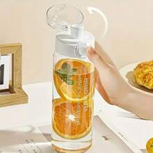 1 pieza, Botellas de agua, Botella de agua deportiva, Botella de agua de plástico para exteriores, Botellas de agua de moda, Botella de agua lavable con correa de transporte, Botella de agua de gran capacidad, Botella de agua portátil y creativa para camping al aire libre, 780ml/26.38oz