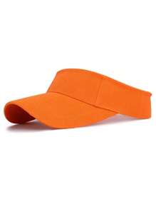 1pc Kids' Sunshade Cap, Summer Outdoor Sports Sun Protection Visor Hat, Assorted Colors