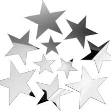 Naklejki ścienne 20/40 Star Mirror 3D akrylowe, zdejmowane naklejki w kształcie gwiazdek do samodzielnego montażu, do salonu, sypialni, dekoracja ścienna, wystrój pokoju, wystrój domu, wystrój łazienki, dekoracja sypialni, dekoracja pokoju, wystrój salonu, wystrój domu, wystrój domu, sztuka ścienna do salonu, tapeta, spersonalizowane naklejki, lustro ścienne, lustro do pokoju