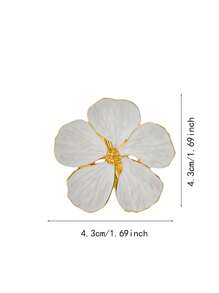 2/4/6pcs Floral Napkin Rings, Elegant Napkin Holders For Holiday Party, Wedding, Dinner Table Decor