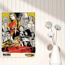 Framed K.Ill B.Ill Movie Poster Canvas Print -  Wall Art For Home Decor, Living Room, Study, Bedroom - Durable Film-Themed Canvas Poster