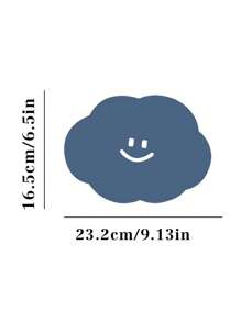 1 件小云形鼠标垫，简约可爱设计，适用于笔记本电脑，优雅的办公室家居使用，适合女性