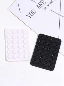 Silicone Suction Cup Phone Case Adhesive Bracket For Strong Grip Selfie Video, And Easy To Use Silicone Suction Cup Upgraded To Model Compatible With IPhone, Android Phone, Gift For Birthday, Family, Friends Phone Holder, Phone Stand, Phone Accessories - Multicolor - View 4