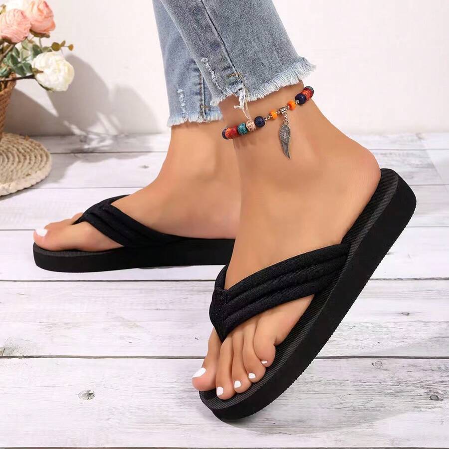 Women's Flip Flop Sandals For Home, Outdoor, Beach Use