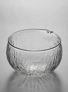 1PC (400ml/13.5oz) Modern High-Quality Glass Hammer Grain Transparent Matcha Bowl, Matcha Bowl, Tea Distribution Bowl, Fair Bowl, Glass Bowl, Cold Brewing Tea Bowl, Tea Bowl, Resistant To High Temperature Difference, Easy To Clean, Handmade, Japanese Matcha Green Tea Ceremony Tea Bowl, Thickened Dry Brewing Bowl, Large Glass Salad Juice Bowl Back To School - Multicolor - View 8