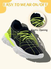 Zapatillas deportivas transpirables para niños y niñas, ideales para la escuela, tenis, correr y caminar, de diseño ligero