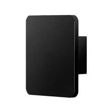 10PCS Matte Black Aluminum Door Handle For Kitchen Cupboard Drawer Square Design - Black - View 5