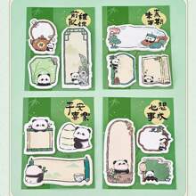 INS Cartoon Panda Combination Sticky Notes, Daily Life Memo, Office & School Index Stickers - 10x13cm - View 16