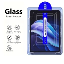 2025 Premium IPad Screen Protector [9H Hardness] - Auto-Align Full Cover HD Tempered Glass, Anti-Scratch/Bubble/Dust, Compatible With IPad Pro 12.9/11, Air 10.9, Mini 6/7, Tab M11 - Stylus Support, Ultra-Thin, Anti-Fingerprint"** Gift For Birthday, Family, Friends Pad Accessories