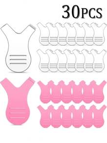 30/20/10 Pcs Y Lash Lift Tools Y Shape Lash Combs Eyelash Separator Tool Silicone Perm Lift Brush For Eyelash Extension Makeup Supplies