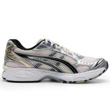Asics 2025 GEL-KAYANO 14 轻便透气休闲运动鞋 1203A537-200，男女通用 - 白樺/銀色 - 查看 2