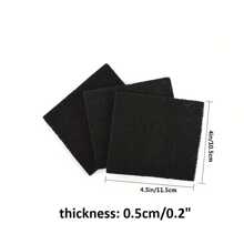 3pcs/Pack Highly Absorbent Activated Carbon Filters For Pet Litter Box, Pet Supplies