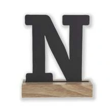 1pc 3.9 Inch Rustic Wooden Alphabet Letter For Home Decor Birthday,Christmas,Graduation,Bridal Shower,Wedding,Anniversary Party Supplies And Room Decoration