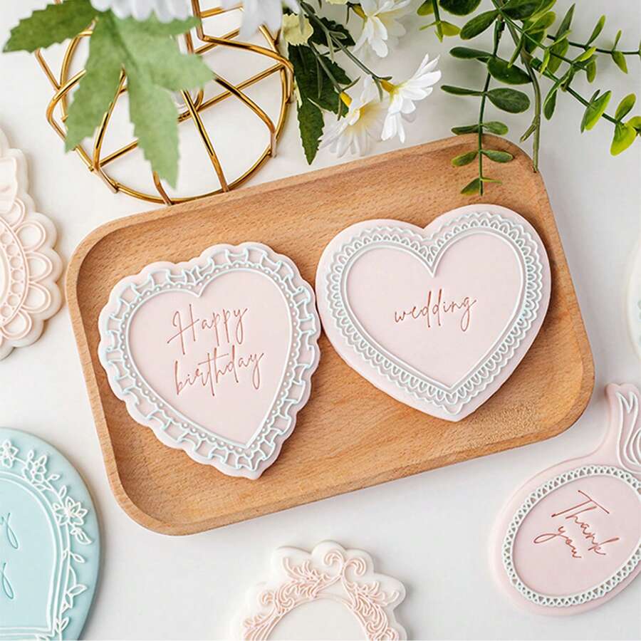Khuôn cắt bánh quy sô cô la Eid Eid Al-Adha Muharak & tem Ramadan Mubarak Khuôn bánh quy bằng nhựa Eid Al-Fitr Moon Star Press Castle Ramadan Kareem Kem nhẹ Khuôn cắt bằng nhựa dập nổi Khuôn nhà bếp để nướng Fondant Đồ dùng tiệc - Nhiều màu - Xem 1