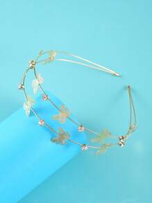 1PC Star Moon Butterfly Rhinestone Headband For Women Girls,Elastic Hair Styling Accessories,Clip Head Bands,Yoga Workout Running Headbands,Ornaments,Bridal Hair Hoop,Hair Decor Gift