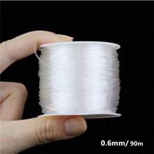 0.5-1.5mm Elastic Cord String Transparent Elastic Thread For Jewelry Making Diy Bracelet Necklace Beaded Accessories