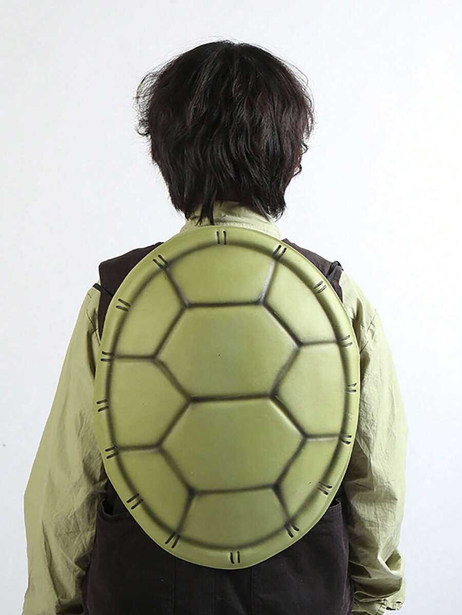 1pc Teen Mutant Turtles Cos Props Performance Dance Dress Up Props EVA Simulation Turtle Shell Funny Cute Easy To Wear Funny - Multicolor - View 1