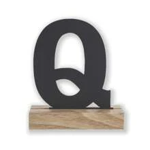 1pc 3.9 Inch Rustic Wooden Alphabet Letter For Home Decor Birthday,Christmas,Graduation,Bridal Shower,Wedding,Anniversary Party Supplies And Room Decoration