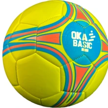 Official Oka 7.0 Machine-Stitched Recreational Soccer Ball No. 5 Premium - Yellow - View 4