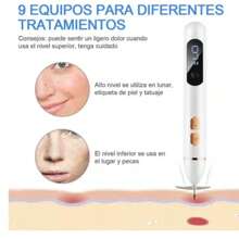 Removedor Verrugas Pecas Manchas RECARGABLE Y PORTATIL - Multicolor - Ver 2