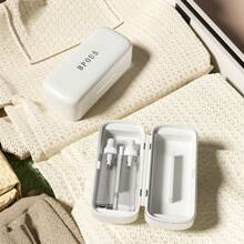 1pc Refillable Bottle Set, Travel-Friendly Portable Mini Atomizer Spray Bottles, Fine Mist Spray Bottles & Leak-Proof Containers For Decanting Perfume, Lotion, Eye Cream, And More - White - View 11