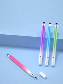 High Precision Silicone Round Disc Tip 2-In-1 Stylus Pen For Phone & Tablet, Capacitive Stylus Pen Compatible With Apple IPad, Tablet, Drawing, Painting, Writing