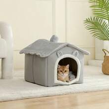 Foldable Pet House Removable Washable House Puppy Cave Sofa Pet Bed House Small Dogs And Small And Medium Cats