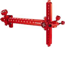 Recurve Bow Sight Right-Hand,Adjustable T-Shaped Archery Sight For Recurve Bows | Hunting & Practice Archery Target Sight - Red - View 2