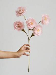 1/3/8 pièces Fleurs artificielles, lotus en soie à 5 têtes, fausse pivoine à tige longue, convient pour le mariage, la cérémonie, la décoration, l'aménagement floral DIY, la décoration intérieure du salon, de la chambre à coucher, de la salle à manger, pivoine artificielle réaliste pour le bureau, le jardin, la fête, la décoration de boutique, la décoration de fête, de vacances - sans contenant, en matière plastique, pour poser sur une table, bouquet de mariée vert intemporel, centre de table romantique, centre de table de table