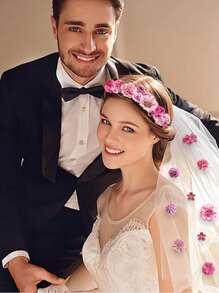 80 Stück rosa Mini künstliche Blumenköpfe, Seidenkunstpflaumenblütenköpfe, falsche Pfingstrosen-Rosen-Gänseblümchen-Blumenköpfe zum DIY-Kranz, Kuchen, Hochzeit, Party, Abschluss, Hut, Schuhe, Vase Dekoration, Herbst Deko