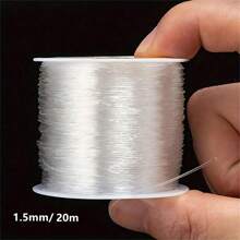 0.5-1.5mm Elastic Cord String Transparent Elastic Thread For Jewelry Making Diy Bracelet Necklace Beaded Accessories