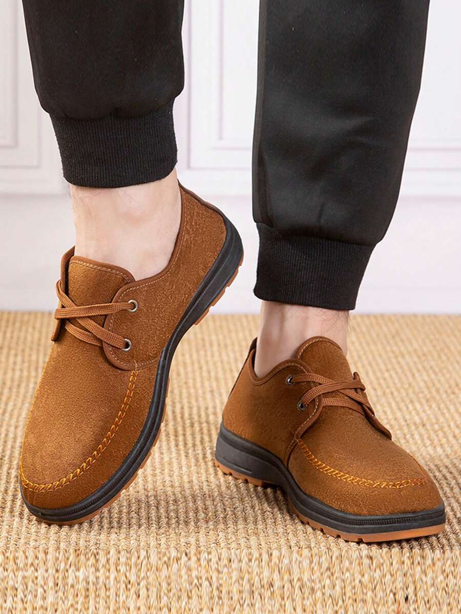 Men's Shoes, Casual Cloth Shoes, Comfortable Soft Soled Walking Shoes, Breathable Middle-Aged And Elderly Cloth Shoes, Men's Casual Work Shoes