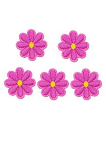 5pcs/10pcs, Daisy Patch Flowers Embroidery Patch DIY Iron On Patches For Clothing Sunflower Fusible Patch Sewing Clothing Accessories, Weird Stuff, Mini Stuff, Cute Aesthetic Stuff, Cool Gadgets, Unusual Items - Multicolor - View 7