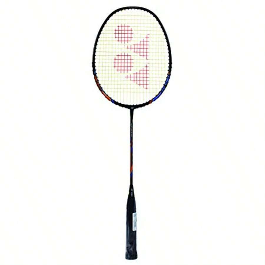 [Carbon Badminton Racquet]High-Flex Shaft & Pre-Strung Net - All-Round Training Racket For Beginners/Intermediate Players - Multicolor - View 1
